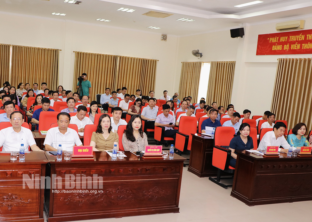 Đảng ủy Khối Cơ quan và doanh nghiệp tỉnh sơ kết 5 năm thực hiện Nghị quyết 35-NQ/TW của Bộ Chính trị