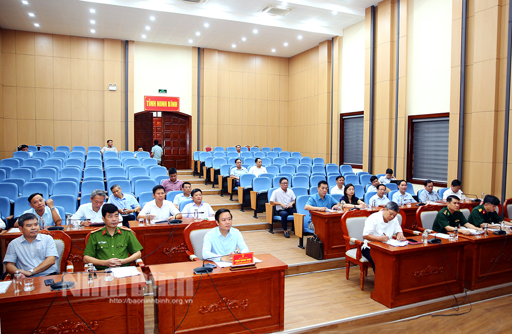 Hội nghị trực tuyến của Chính phủ về chỉ đạo ứng phó với cơn bão số 1