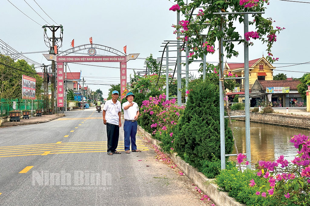 Xây dựng nông thôn mới ở Yên Khánh: Sức bật từ hạ tầng giao thông