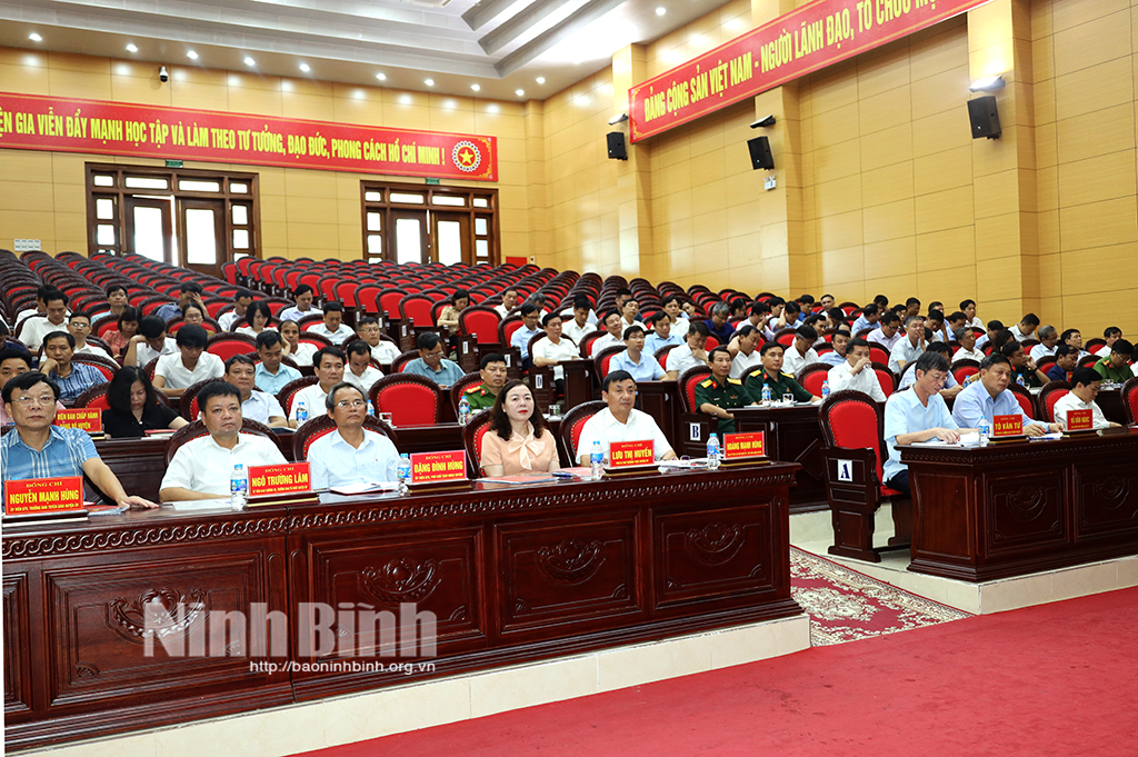 Huyện ủy Gia Viễn triển khai nhiệm vụ công tác 6 tháng cuối năm