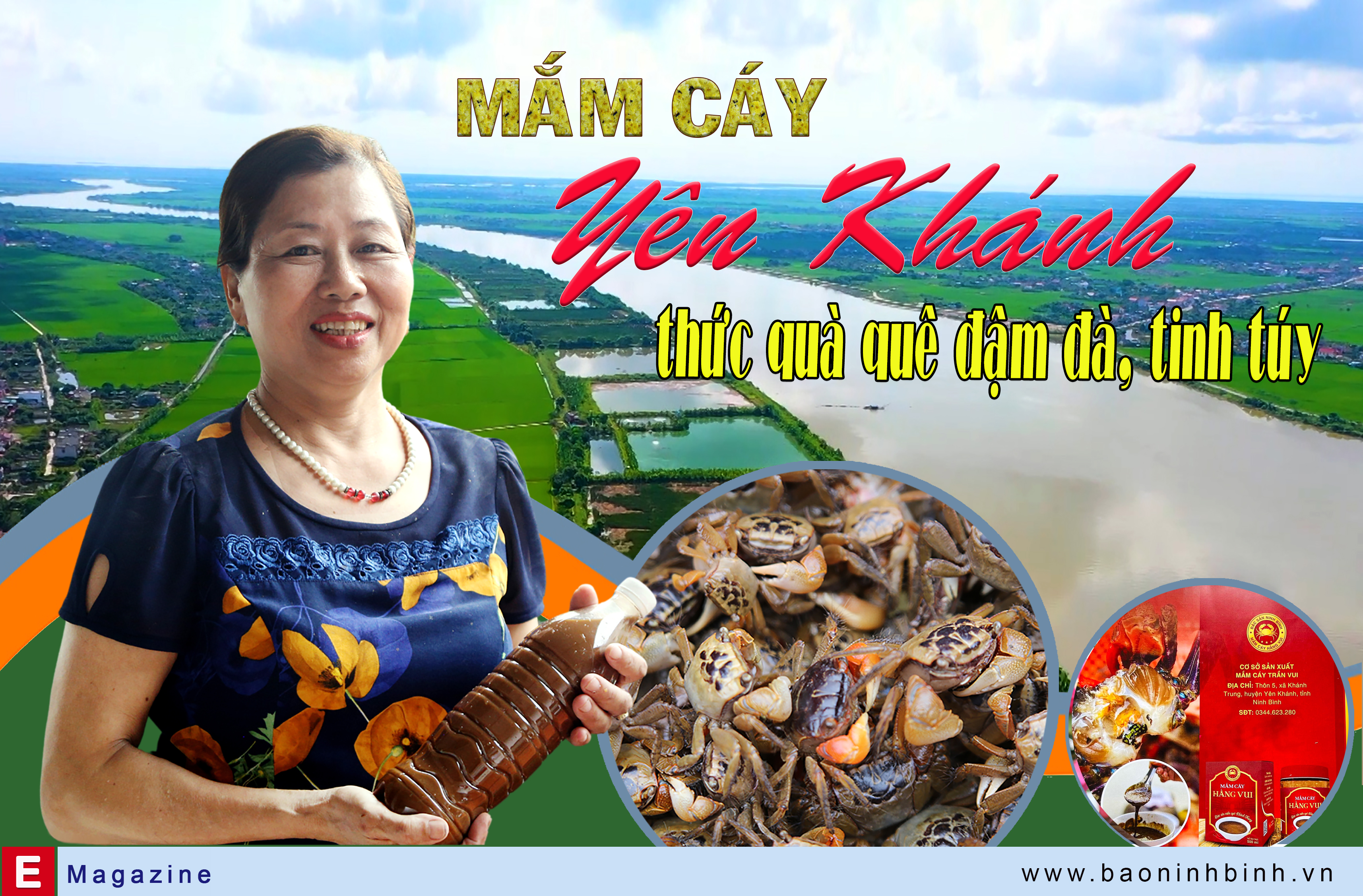 [Emagazine] Mắm cáy Yên Khánh - thức quà quê đậm đà, tinh túy