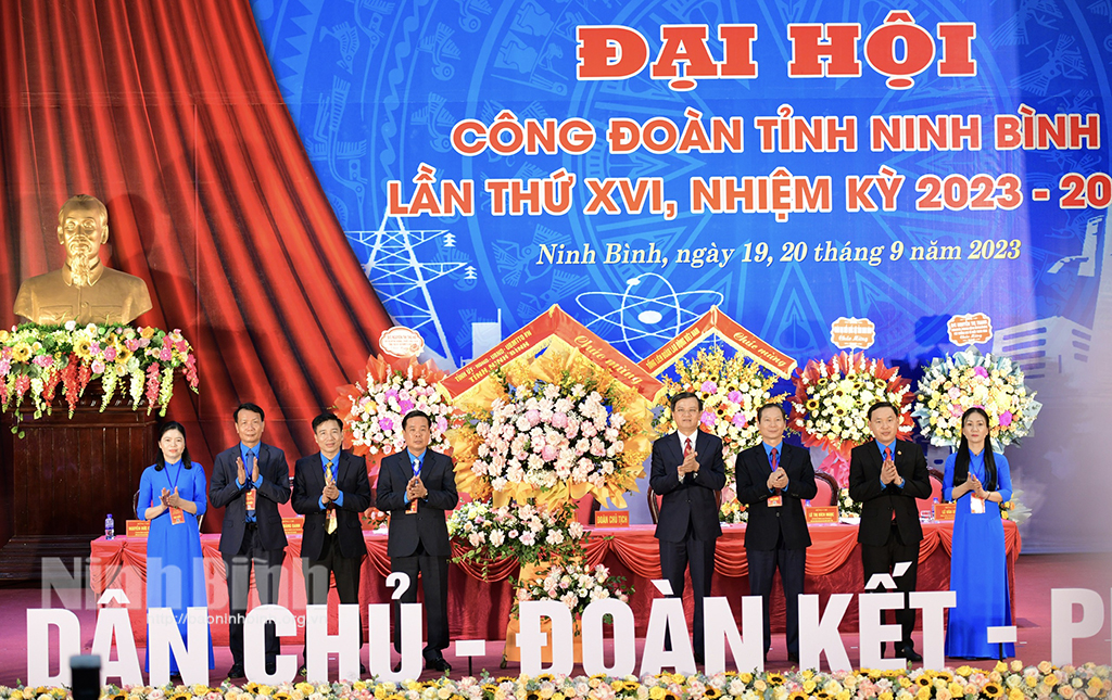 Duong Duc Khanh re-elected President of Ninh Binh Confederation of Labour