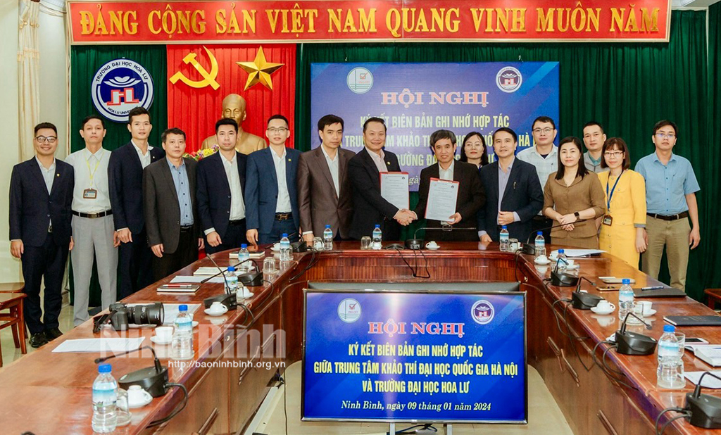 Thí sinh Ninh Bình có thể thi đánh giá năng lực của Đại học Quốc gia Hà Nội tại Trường Đại học Hoa Lư