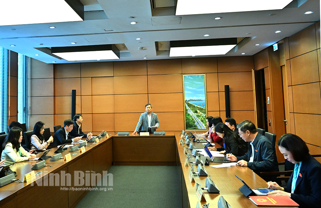 Đại biểu Quốc hội tỉnh góp ý về một số cơ chế, chính sách đặc thù thực hiện các chương trình mục tiêu quốc gia