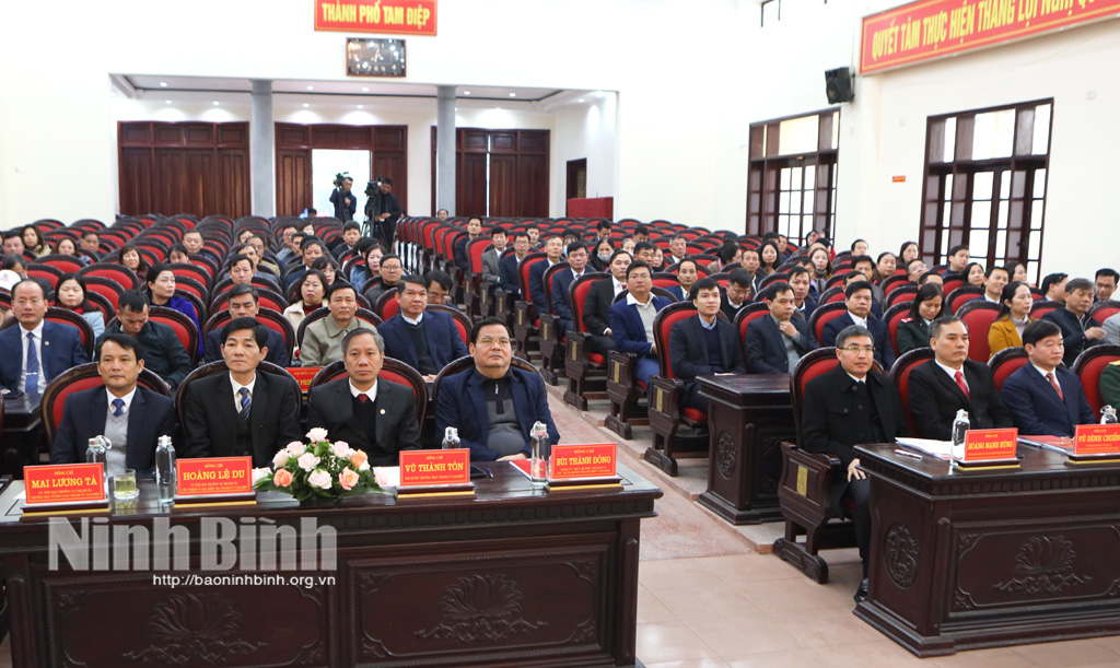 Thành phố Tam Điệp phát động phong trào thi đua năm 2024