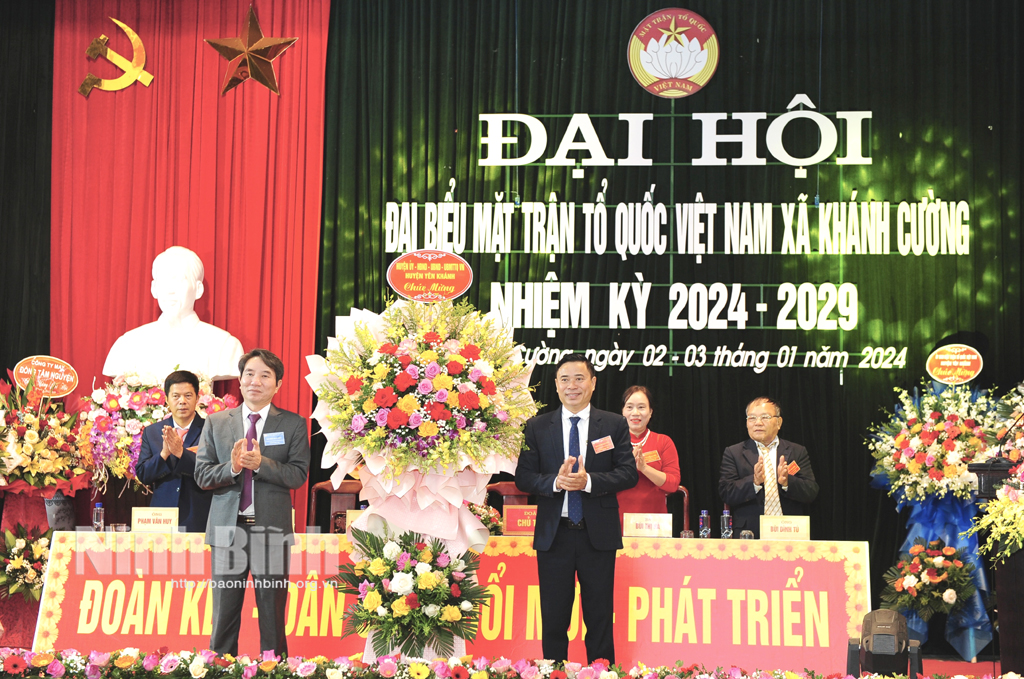 Đại hội đại biểu Mặt trận Tổ quốc Việt Nam xã Khánh Cường nhiệm kỳ 2024-2029