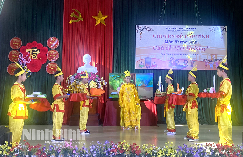 Kim Sơn tổ chức chuyên đề cấp tỉnh môn Tiếng Anh