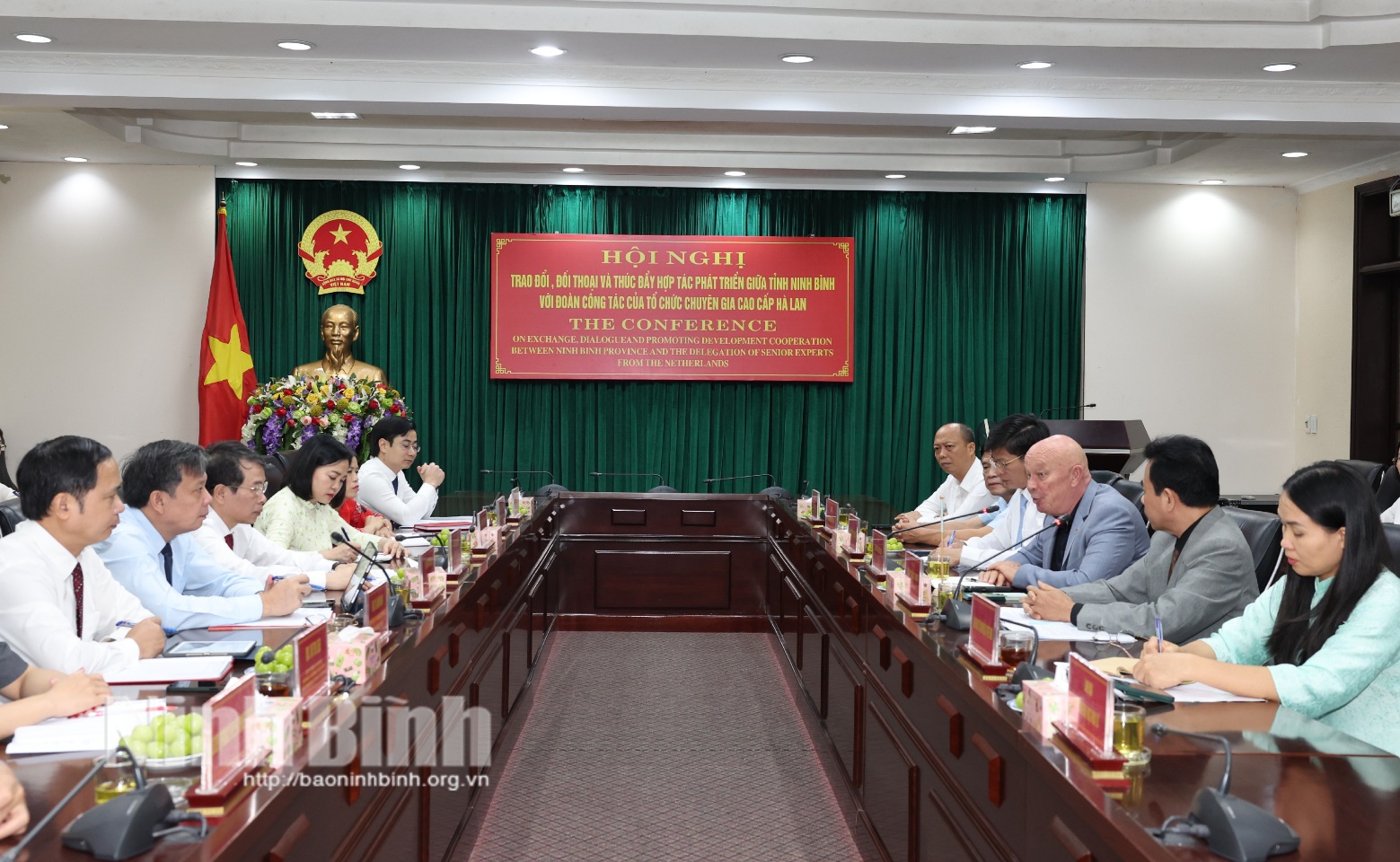 [Video] Thúc đẩy hợp tác phát triển giữa tỉnh Ninh Bình với Tổ chức chuyên gia cao cấp Hà Lan