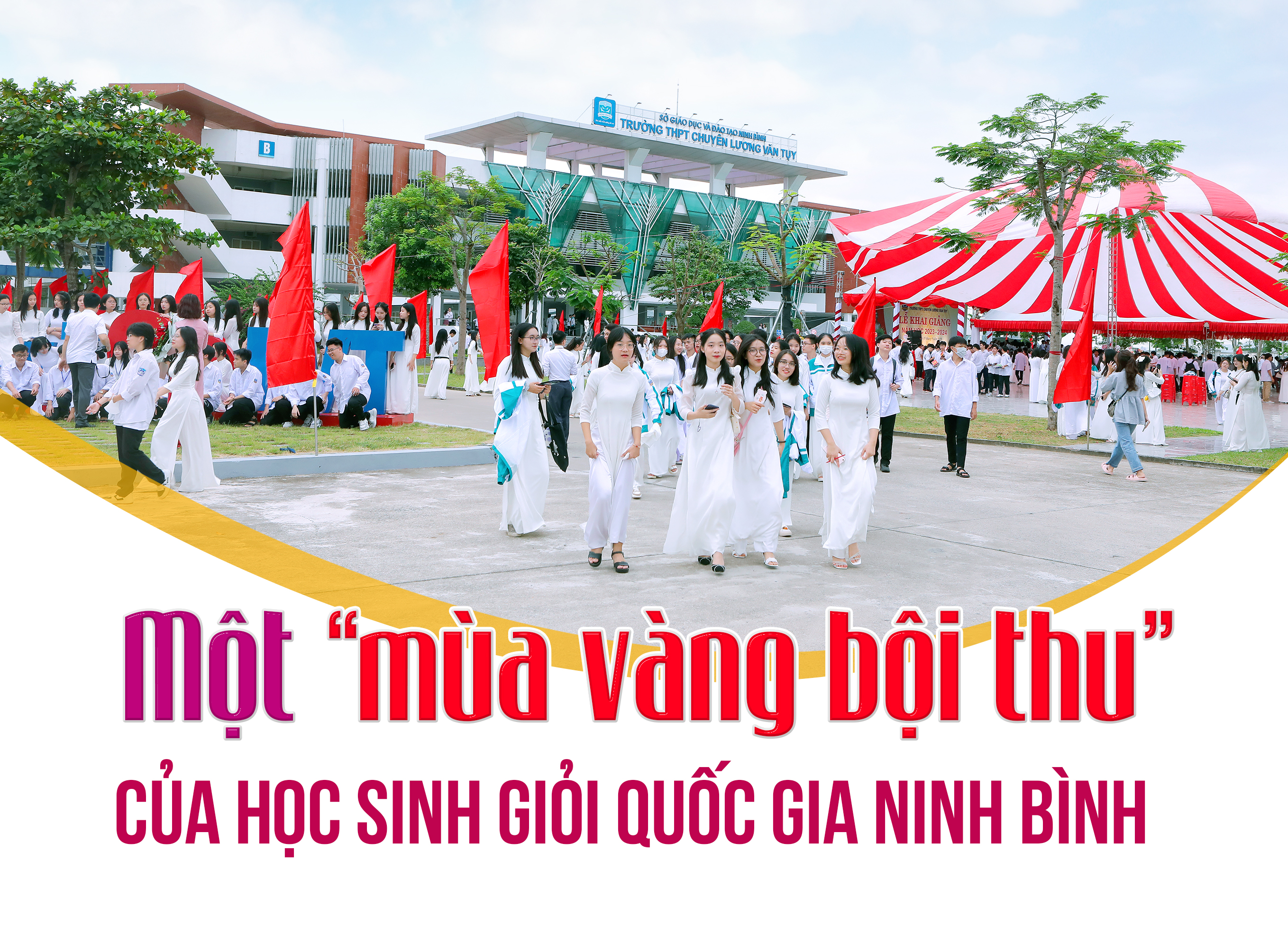 {Emagazine} - Một "mùa vàng bội thu" của học sinh giỏi Quốc gia Ninh Bình