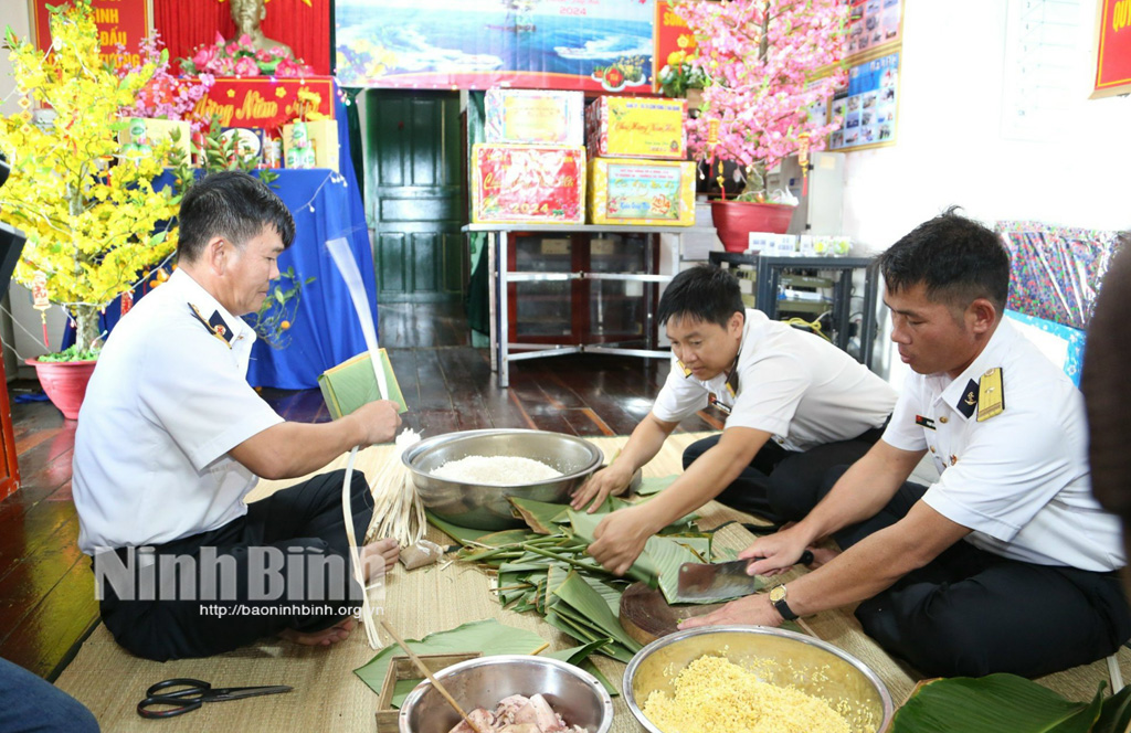 Tết đến trên các Nhà giàn DK1