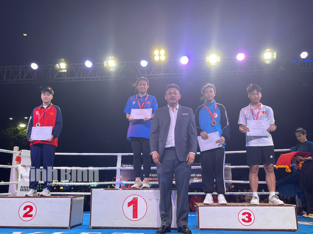 Ninh Bình giành 4 huy chương tại Giải vô địch Boxing các đội mạnh toàn quốc