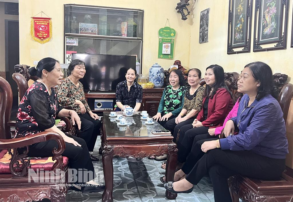 Phụ nữ thành phố Ninh Bình: Lan tỏa tinh thần tương thân, tương ái