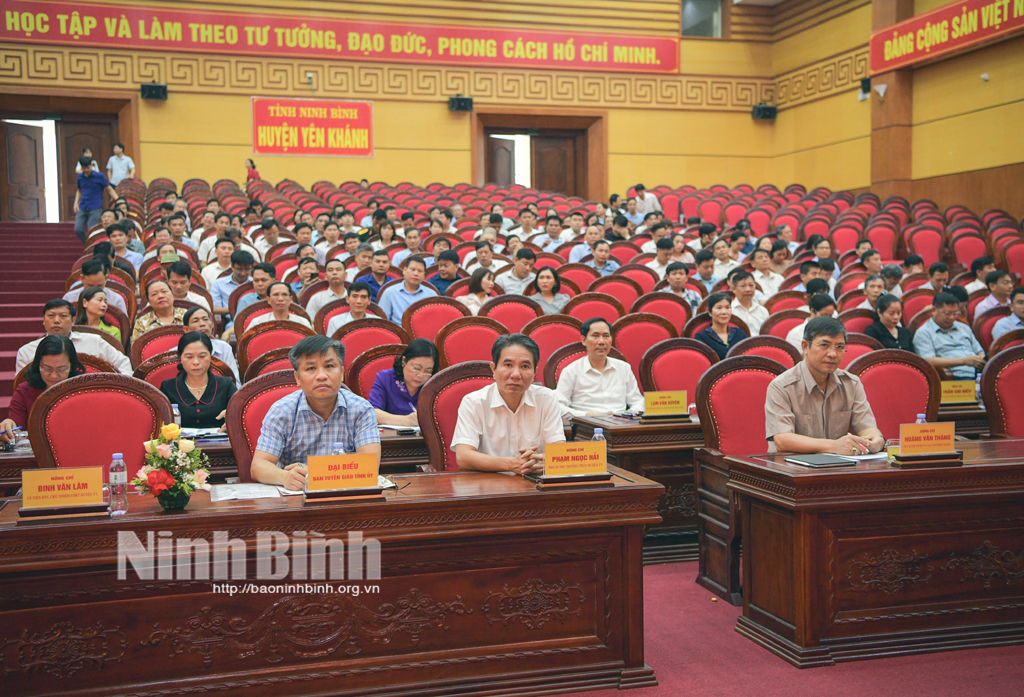 Huyện ủy Yên Khánh quán triệt, triển khai các văn bản của Trung ương