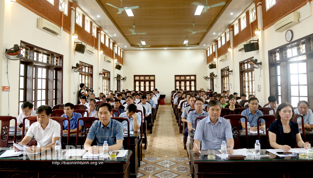 Yên Khánh tổ chức hội nghị triển khai kế hoạch sản xuất vụ Mùa 2024
