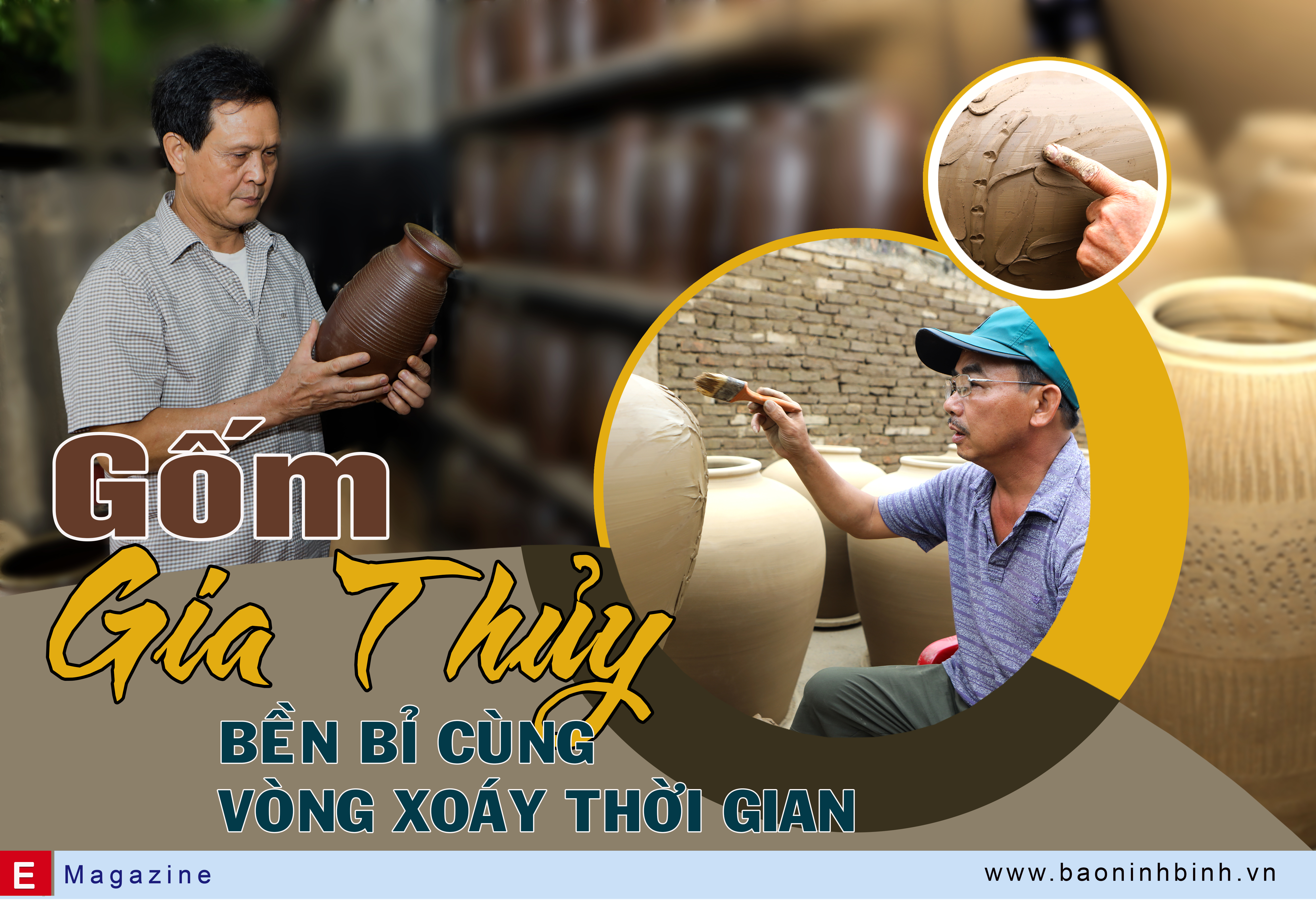 [Emagazine] Gốm Gia Thủy-bền bỉ cùng vòng xoay thời gian