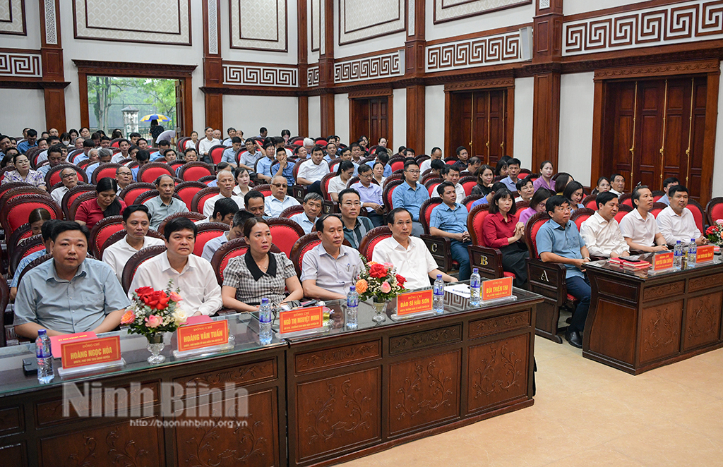Hoa Lư tổng kết 10 năm thực hiện Nghị quyết số 33-NQ/TW của Ban Chấp hành Trung ương Đảng