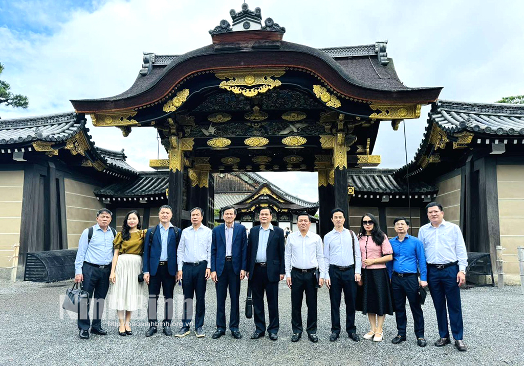Đoàn công tác tỉnh Ninh Bình thăm, làm việc tại Nhật Bản