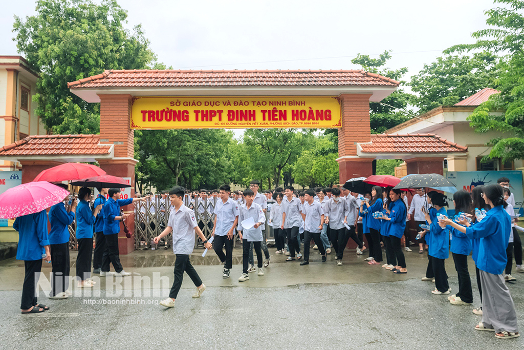 Ninh Bình xếp thứ 2 toàn quốc về điểm thi tốt nghiệp THPT năm 2024