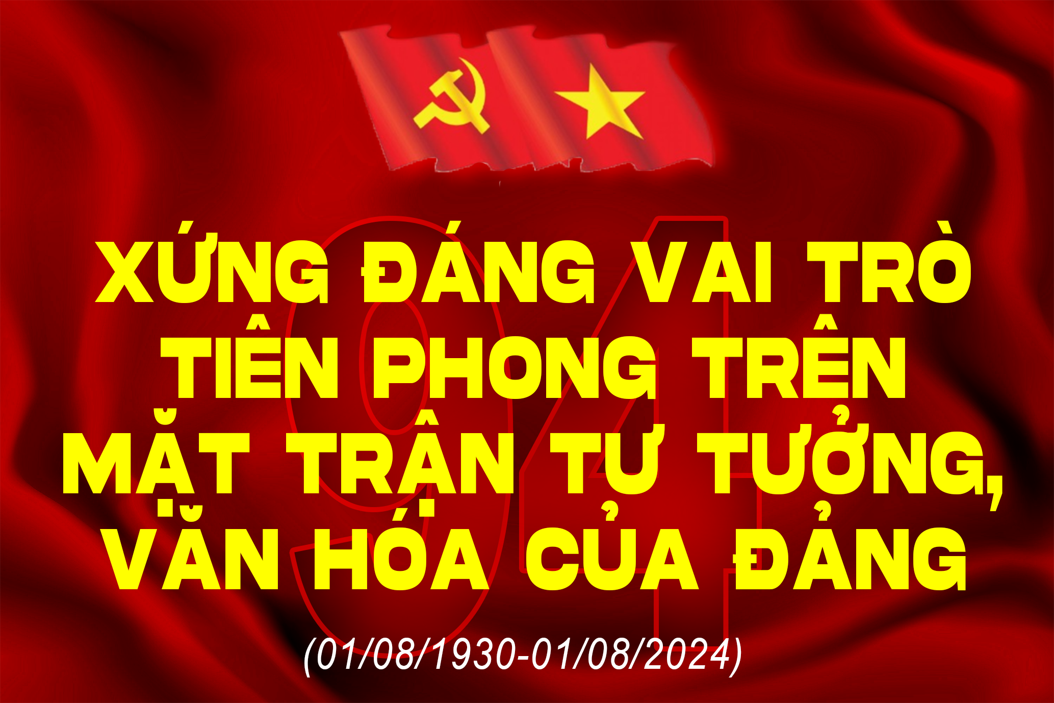 [Infograpic] Xứng đáng vai trò tiên phong trên mặt trận tư tưởng, văn hóa của Đảng