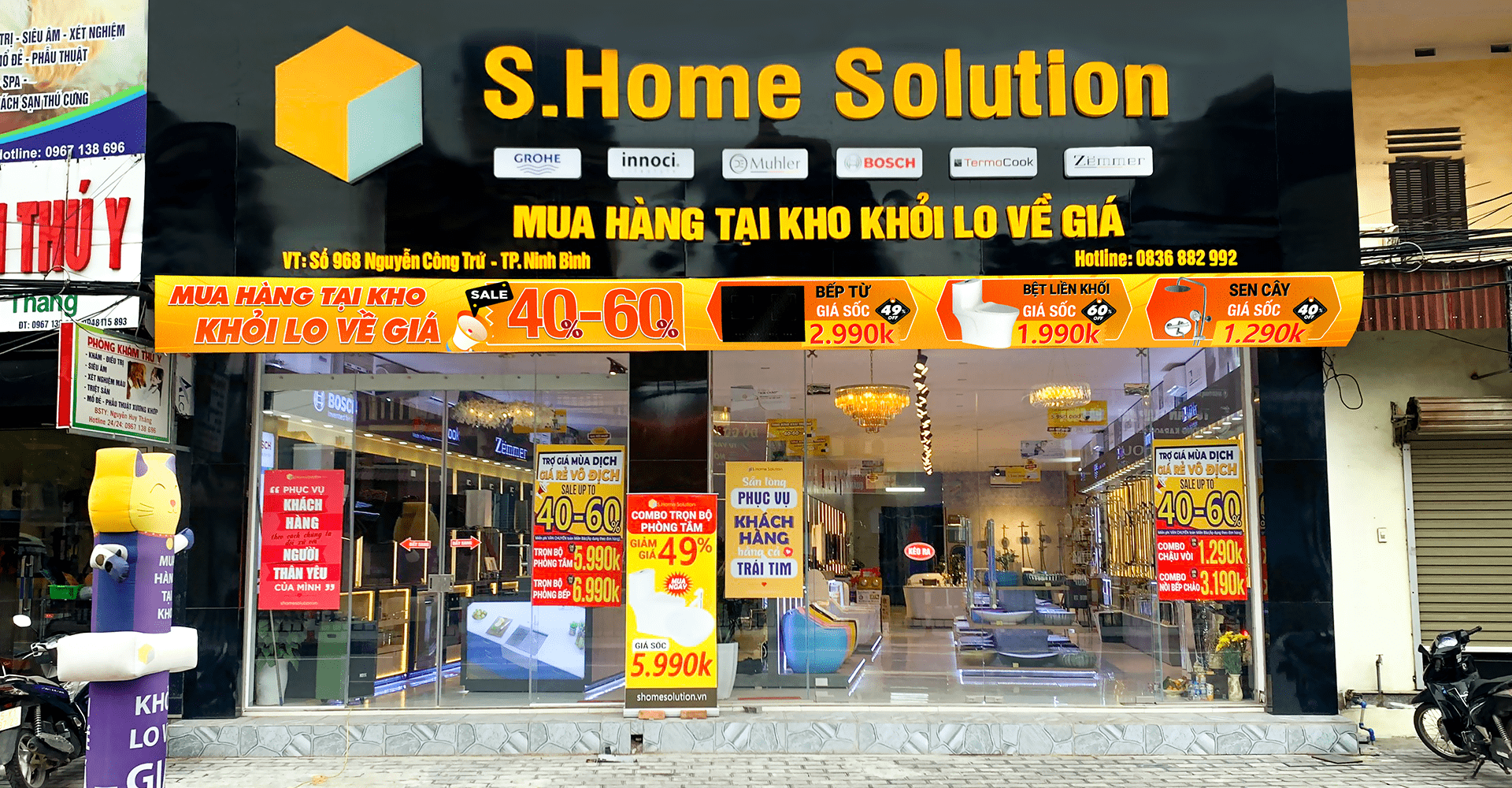 S.Home Solution Ninh Bình: Thiên đường thiết bị nhà bếp và phòng tắm