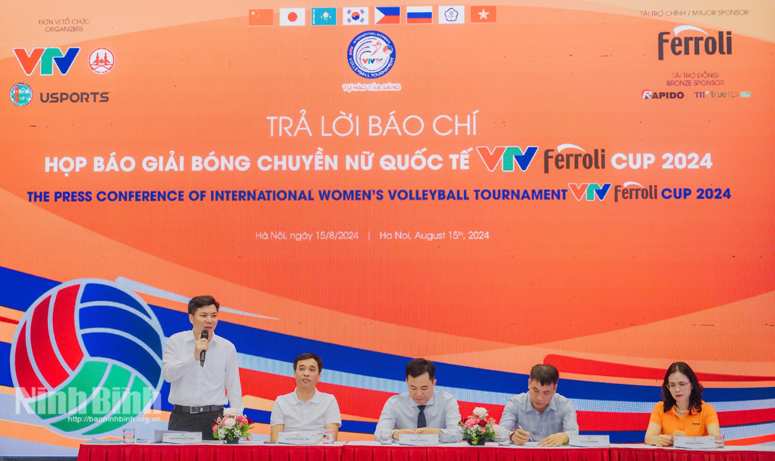 Vé xem thi đấu Giải Bóng chuyền nữ Quốc tế VTV Cup 2024 được bán theo 3 hình thức