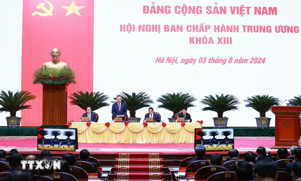 [Ảnh] Khai mạc Hội nghị Ban Chấp hành Trung ương Đảng khóa XIII