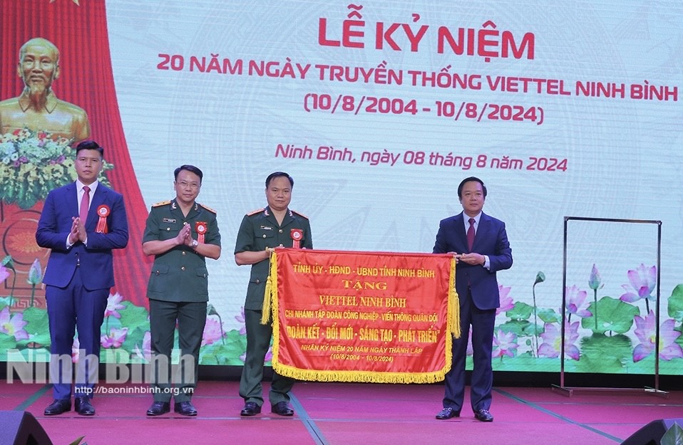 Viettel Ninh Bình kỷ niệm 20 năm ngày truyền thống