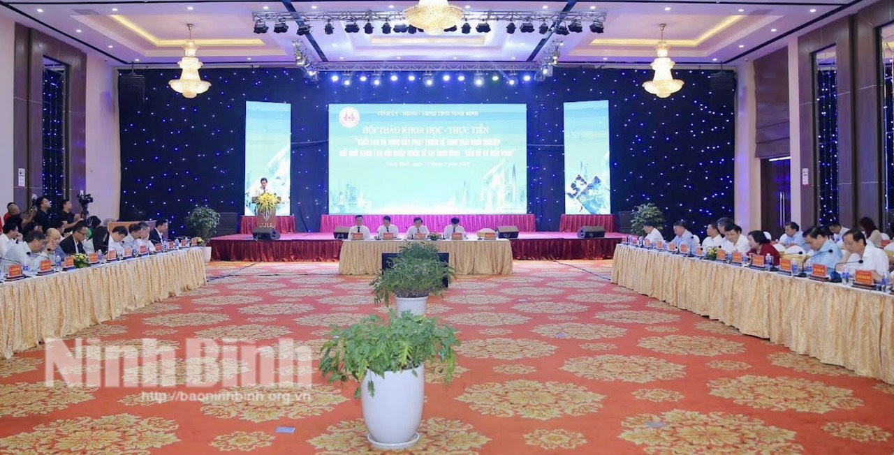 [Video] Hội thảo Khoa học - Thực tiễn "Khởi tạo và thúc đẩy phát triển hệ sinh thái khởi nghiệp đổi mới sáng tạo hội nhập quốc tế tại Ninh Bình - Vấn đề và giải pháp"