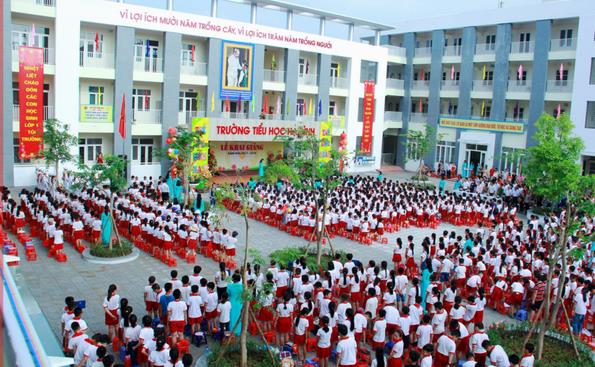 Trường tiểu học có quy mô tối thiểu 10 lớp và tối đa 30 lớp