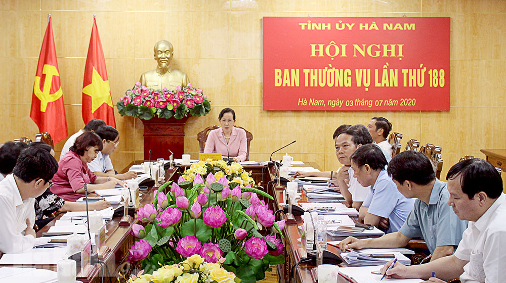 BTV Tỉnh ủy nghe báo cáo chương trình, nội dung kỳ họp giữa năm HĐND tỉnh