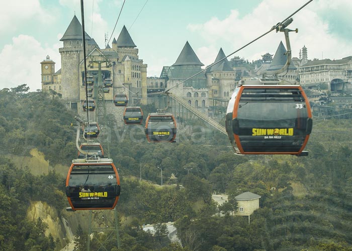 Cáp treo Bà Nà Hills dẫn dầu top 9 cáp treo tuyệt vời nhất thế giới