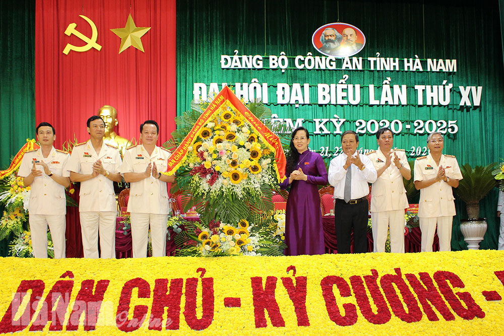 Đại hội đại biểu Đảng bộ Công an tỉnh lần thứ XV