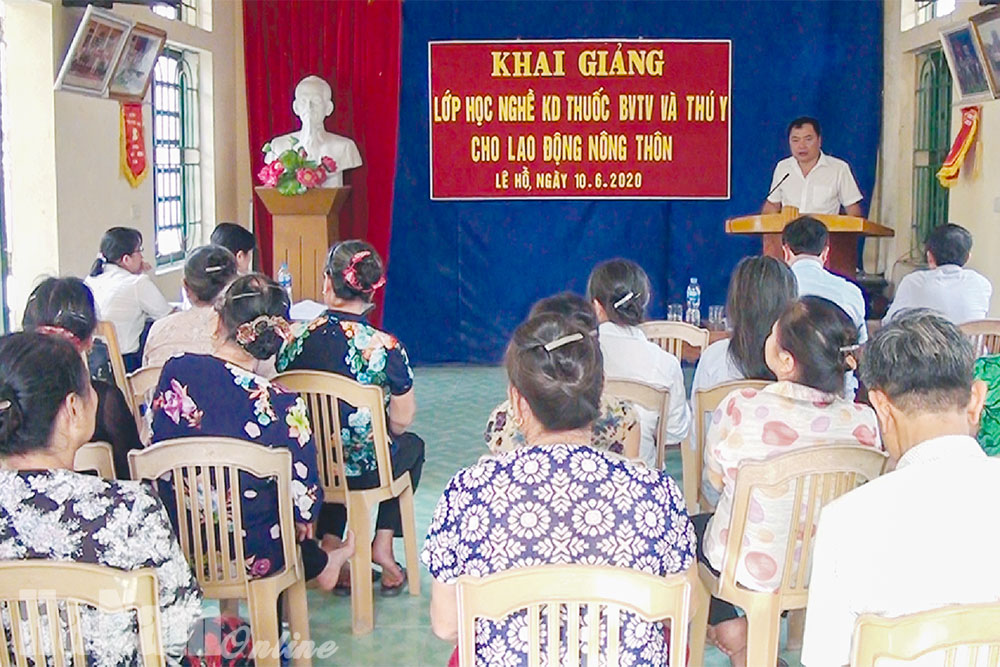 Đào tạo nghề cho lao động nông thôn ở Kim Bảng