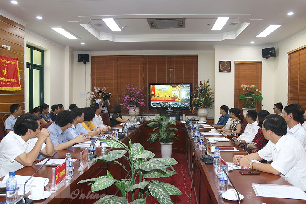 Hội nghị trực tuyến triển khai nhiệm vụ 6 tháng cuối năm lĩnh vực lao động, người có công và xã hội