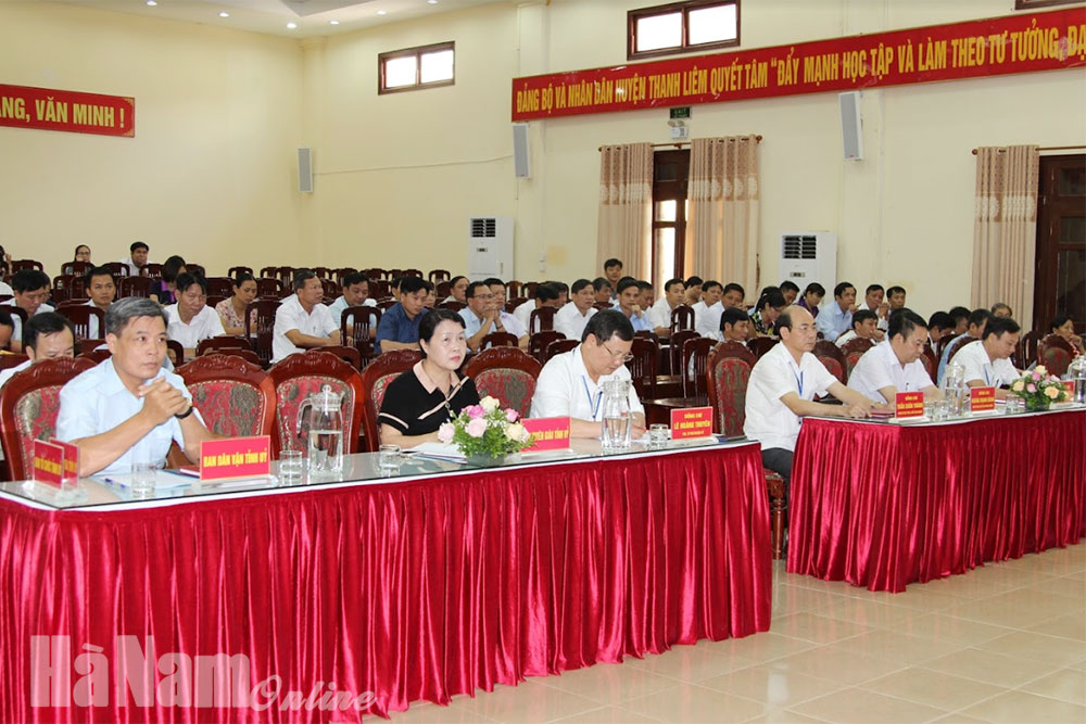 Huyện ủy Thanh Liêm triển khai nhiệm vụ trọng tâm công tác 6 tháng cuối năm