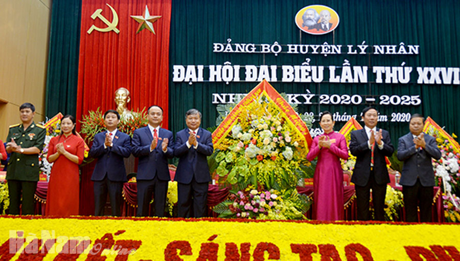 Khai mạc Đại hội đại biểu Đảng bộ huyện Lý Nhân lần thứ XXVI, nhiệm kỳ 2020 – 2025