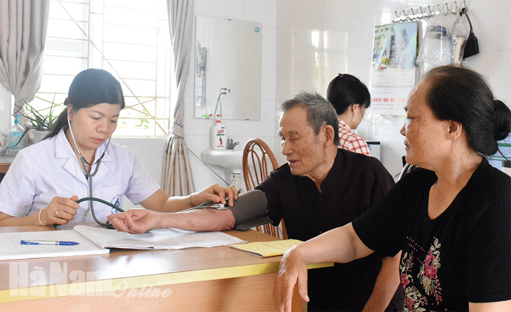 Kim Bảng quan tâm chăm sóc sức khỏe nhân dân