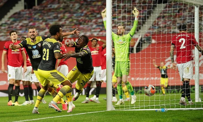 Man Utd lỡ top bốn Ngoại hạng Anh