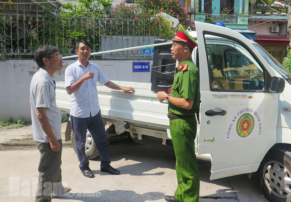 Phường Minh Khai triển khai các biện pháp phòng chống dịch Covid-19