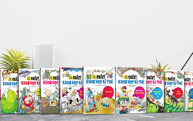 Ra mắt bộ sách kỳ thú về Khoa học
