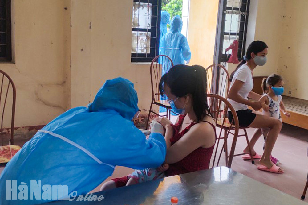 Các công dân thực hiện cách ly y tế tại Hà Nam âm tính lần 2 với Sars-CoV-2