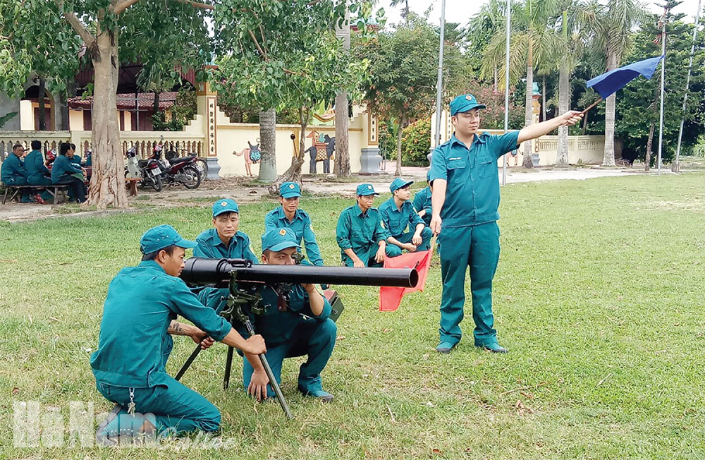 Ban CHQS huyện Bình Lục xây dựng đơn vị vững mạnh toàn diện “mẫu mực, tiêu biểu”