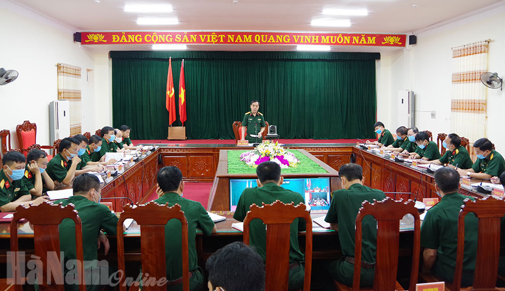 Bộ CHQS tỉnh triển khai nhiệm vụ cấp bách phòng chống dịch Covid-19