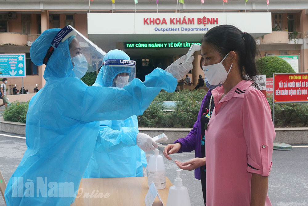 BVĐK Hà Nam: Duy trì khám chữa bệnh, kích hoạt tối đa các biện pháp phòng dịch Covid-19