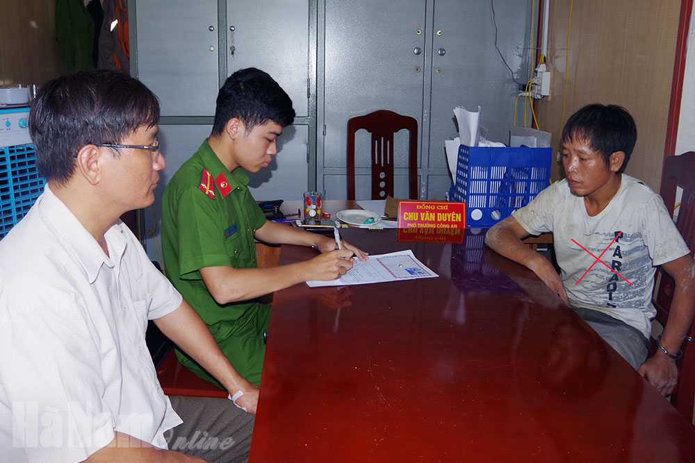 Công an xã An Nội bắt đối tượng tàng trữ trái phép chất ma túy