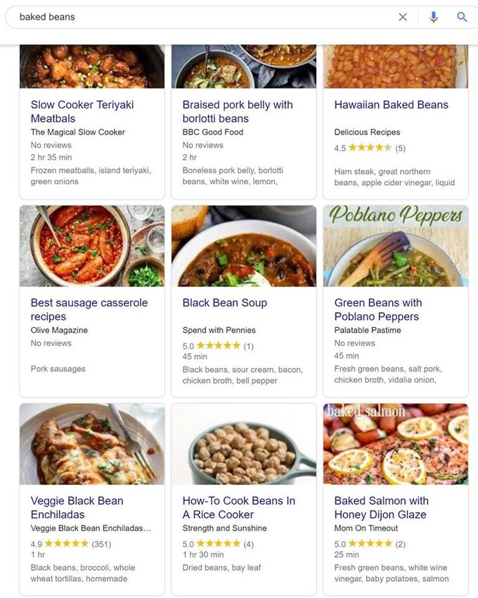 Google Search gặp sự cố