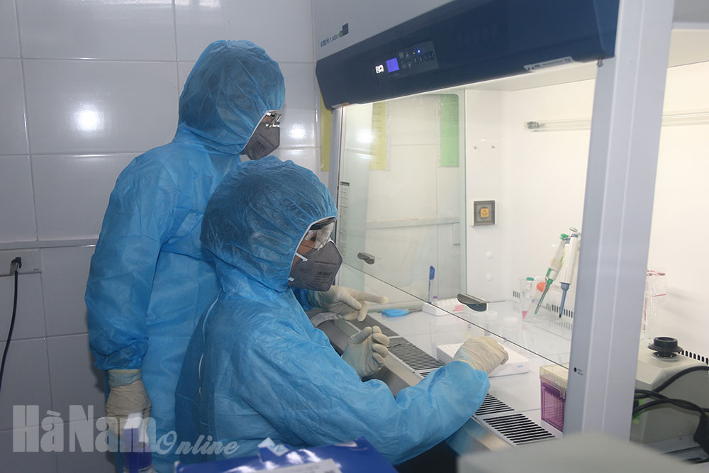 Hà Nam triển khai xét nghiệm Covid-19 tại tỉnh
