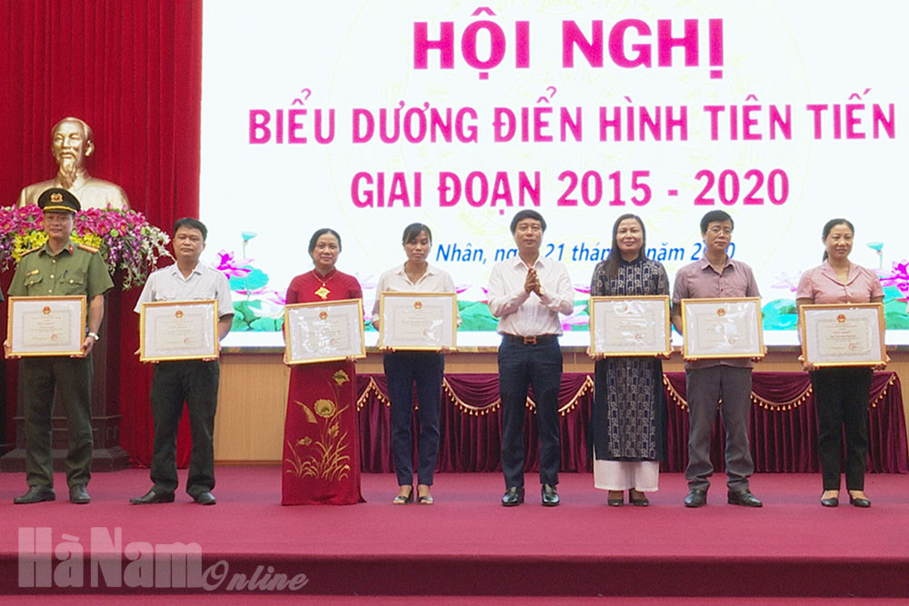 Lý Nhân tổng kết phong trào thi đua yêu nước giai đoạn 2015-2020