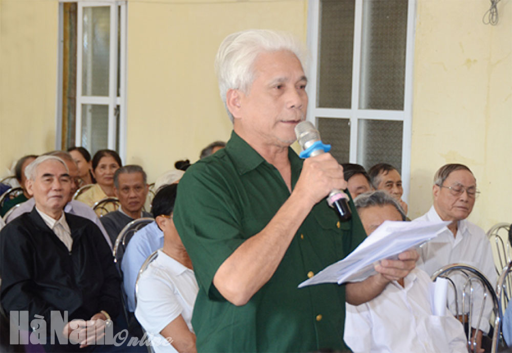 Mặt trận Tổ quốc tăng cường giám sát việc giải quyết ý kiến, kiến nghị của cử tri