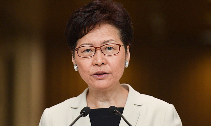 Mỹ trừng phạt trưởng đặc khu Hong Kong